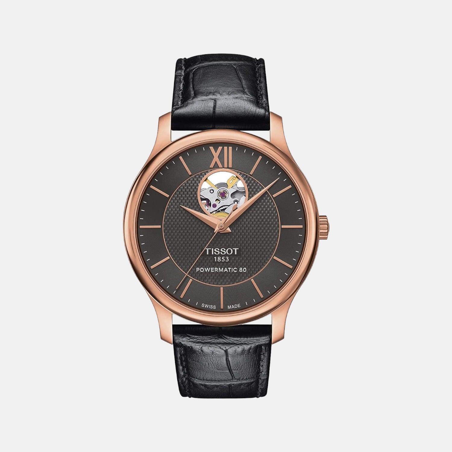 Tissot Round Black Analog watch