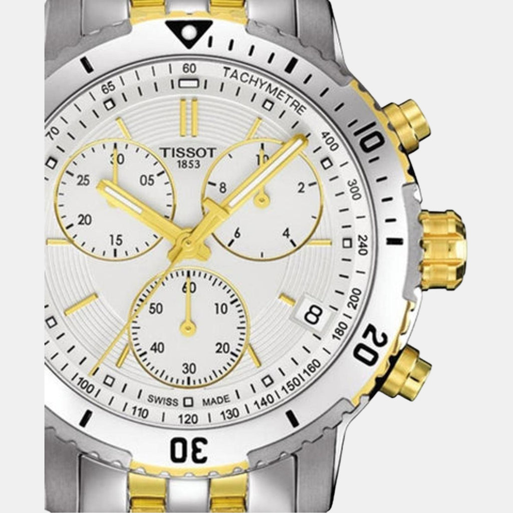 Tissot Men Round White watch