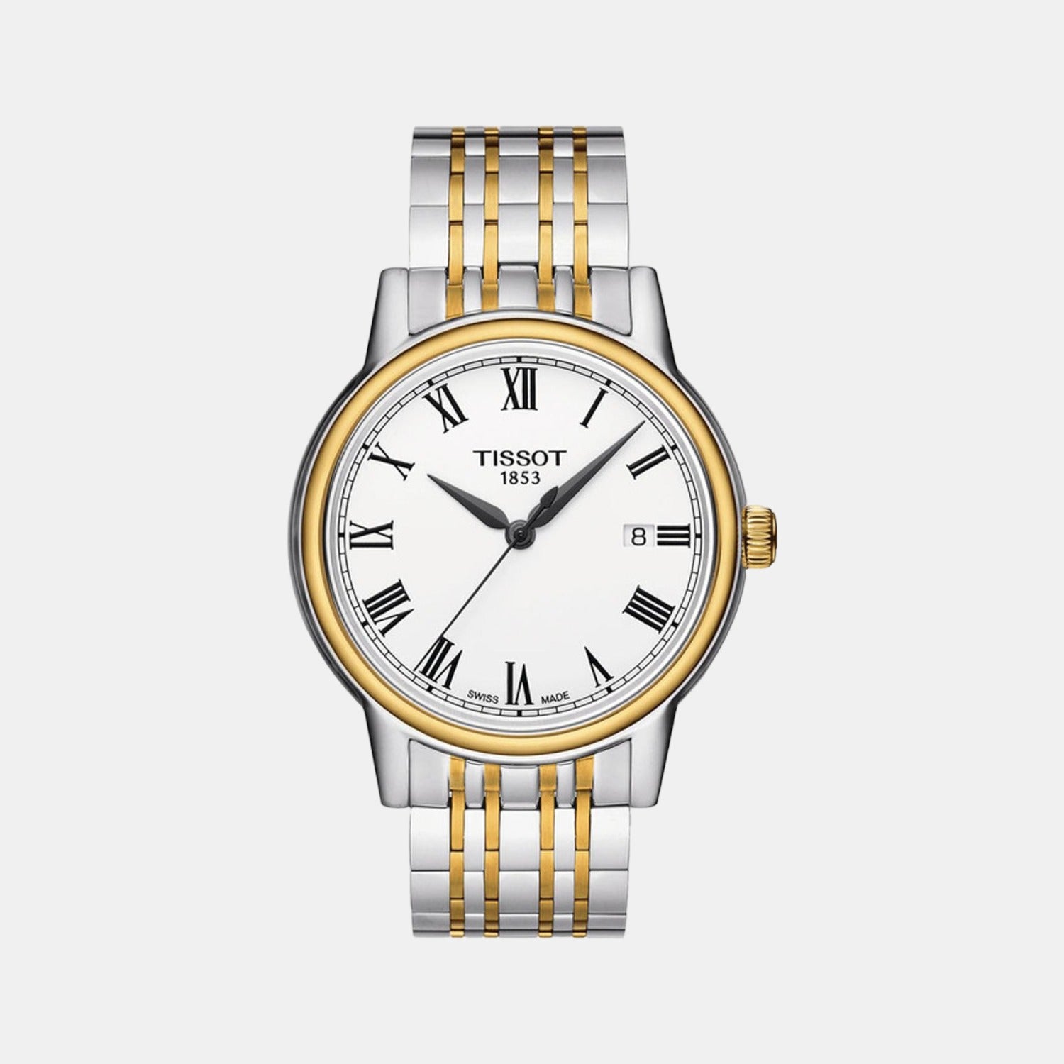 Tissot Round White Analog watch