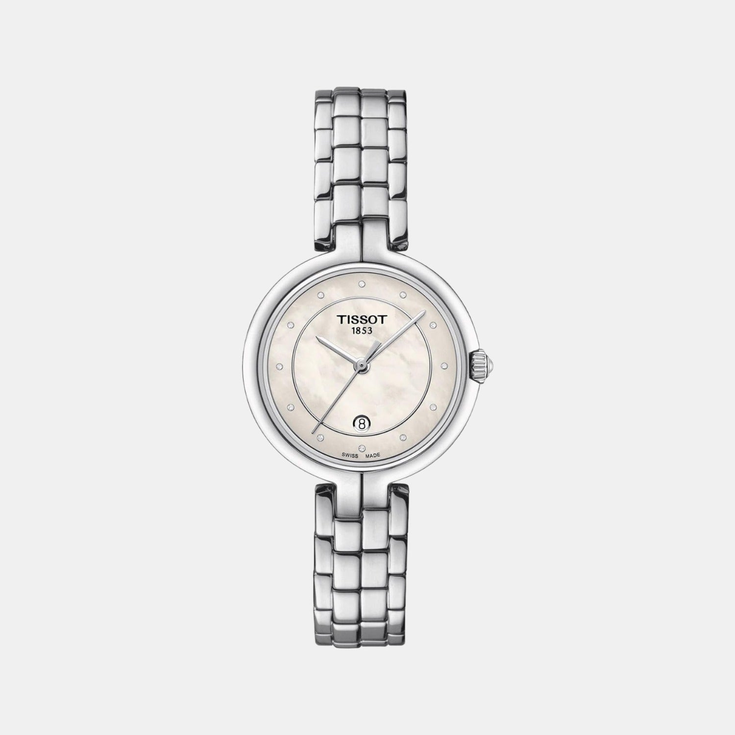 Tissot Round Mother Of Pearl Analog watch