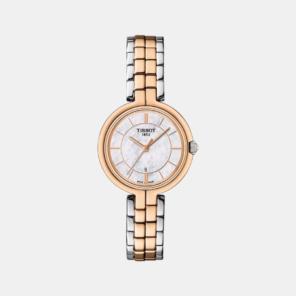 Tissot Round White Analog watch