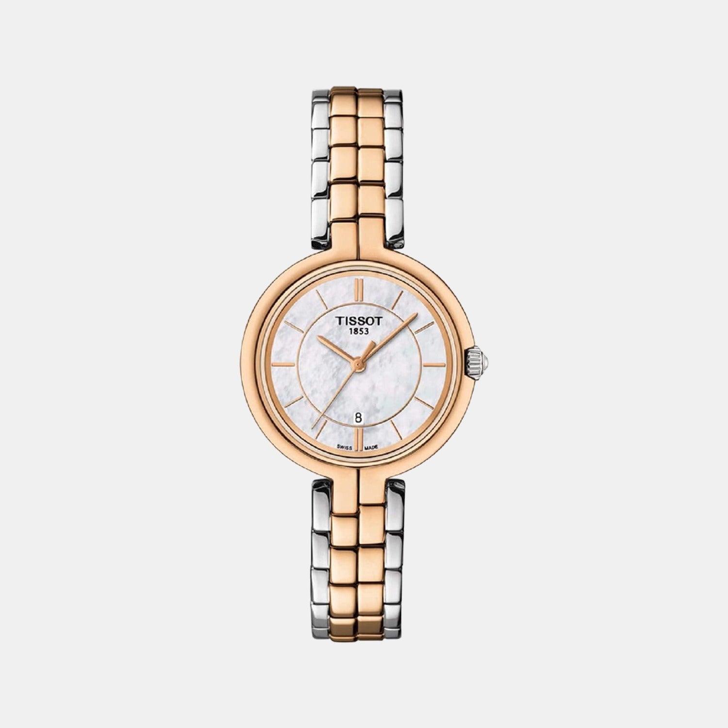 Tissot Round White Analog watch