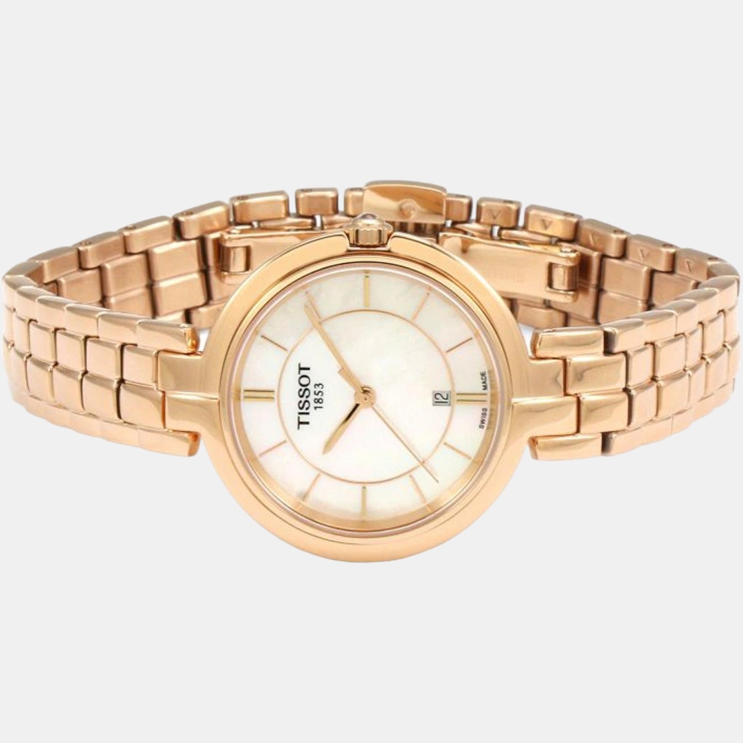 Tissot Women Round White watch