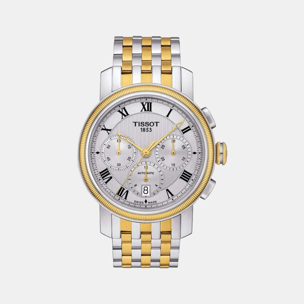 Tissot Round Silver Chronograph watch