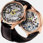 Tissot Leather Silver watch