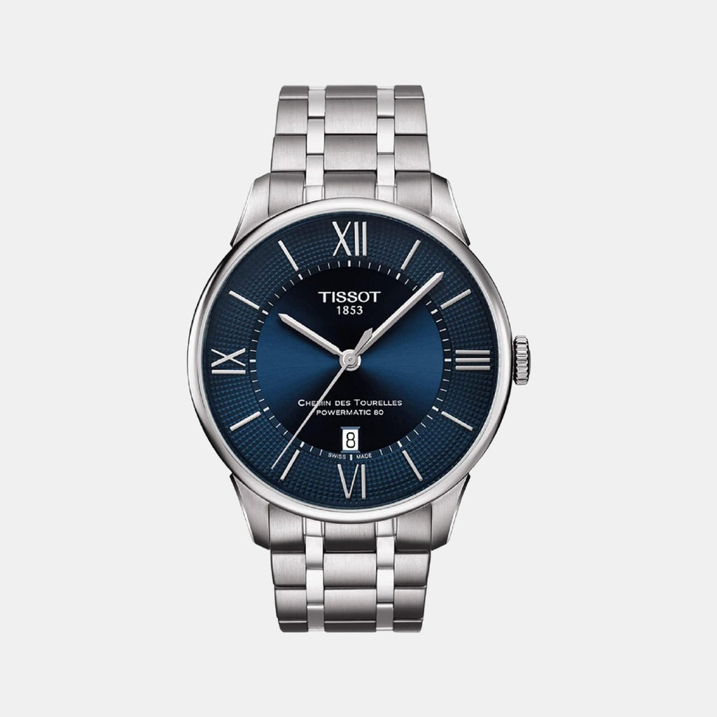Tissot Round Blue Analog watch