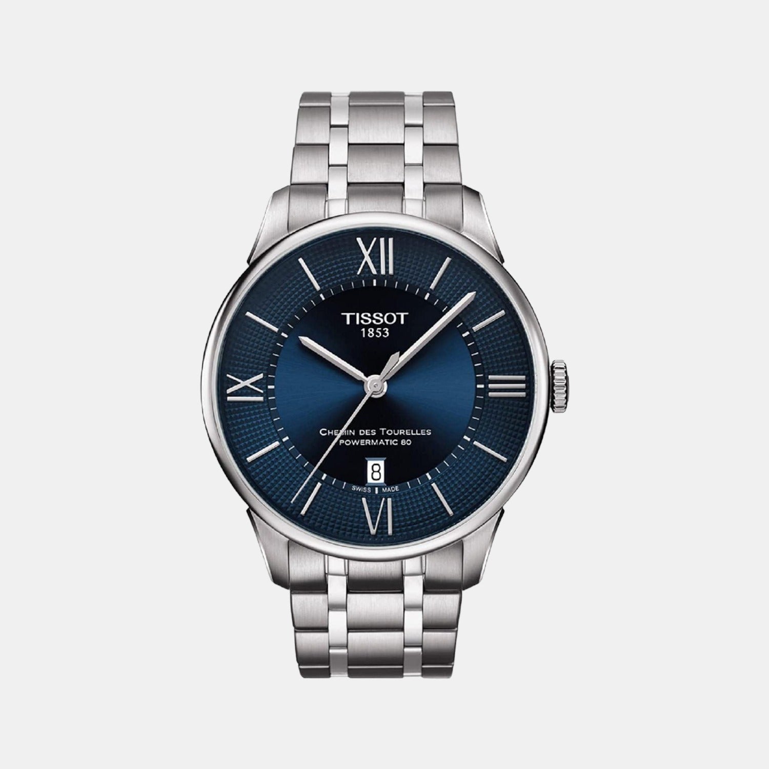 Tissot Round Blue Analog watch