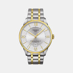 Tissot Round Silver Analog watch