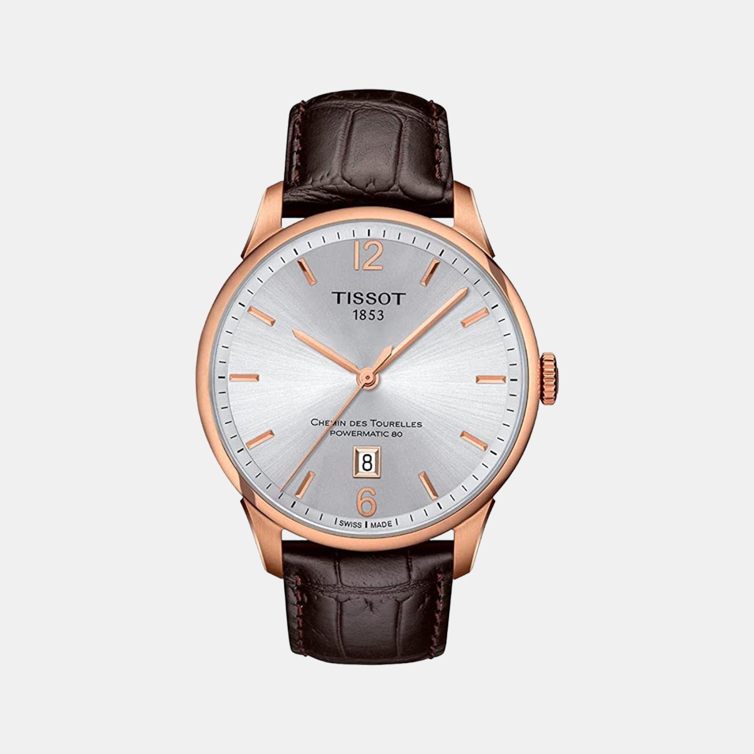 Tissot Round Silver Analog watch