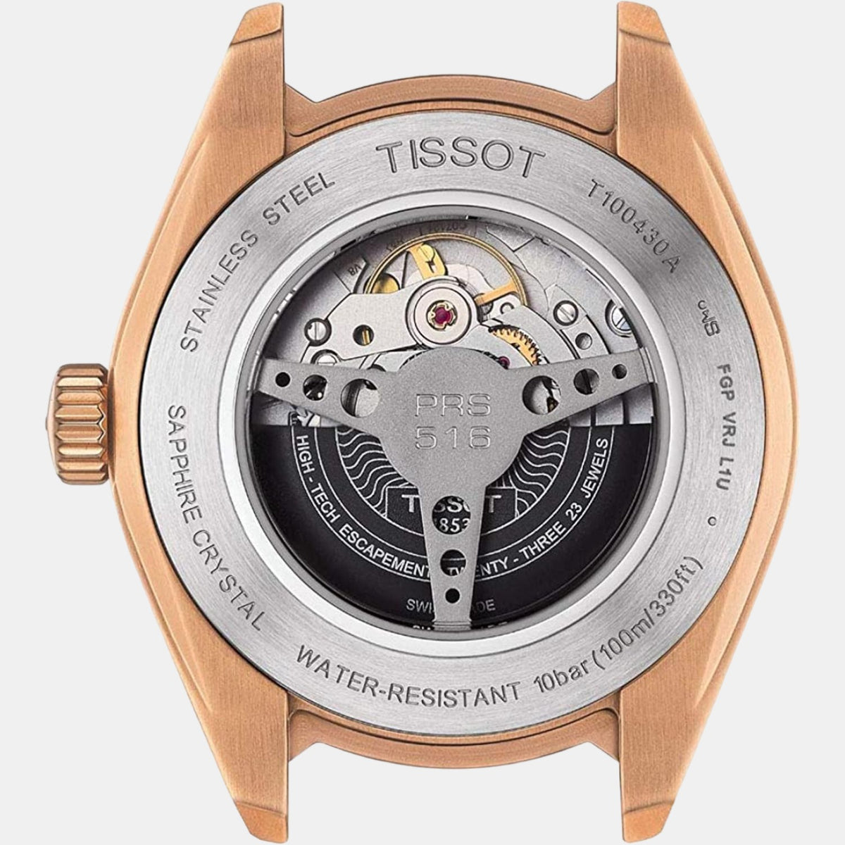Tissot Men Round Black watch