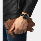 Tissot Leather Black watch