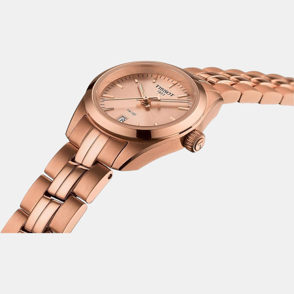 Tissot Women Round Rose Gold watch