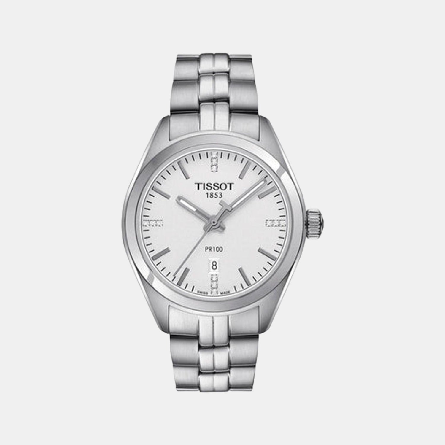 Tissot Round White Analog watch