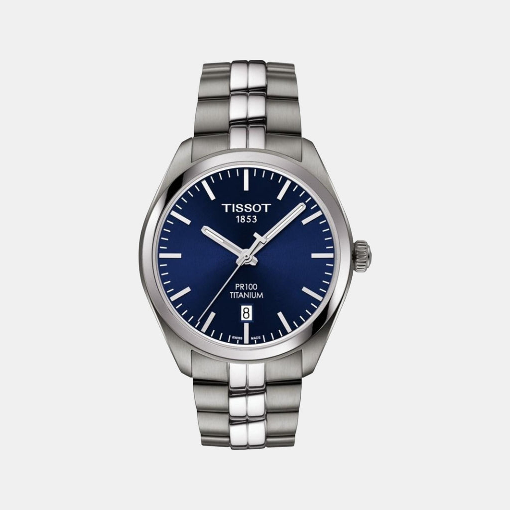 Tissot Round Blue Analog watch