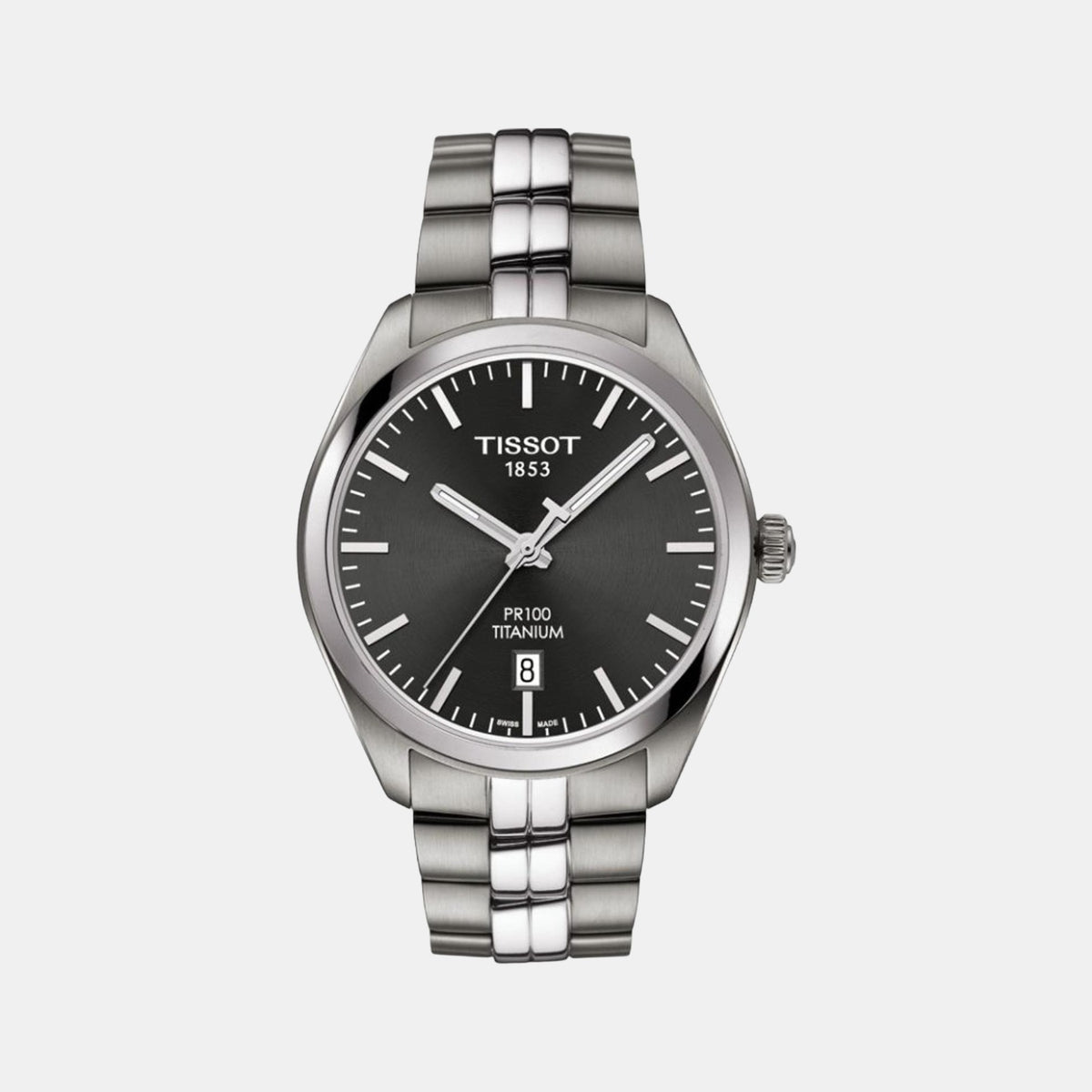 Tissot Round Grey Analog watch