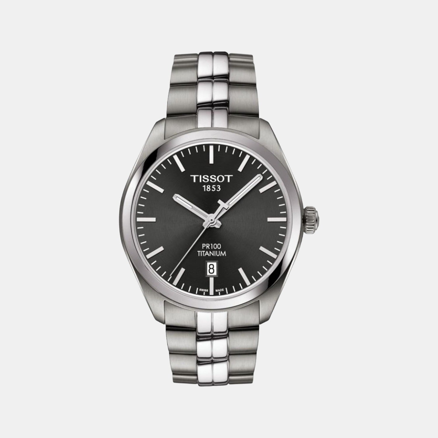 Tissot Round Grey Analog watch