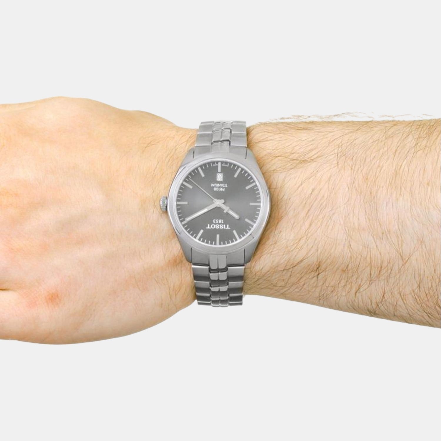 Tissot Men Round Grey watch