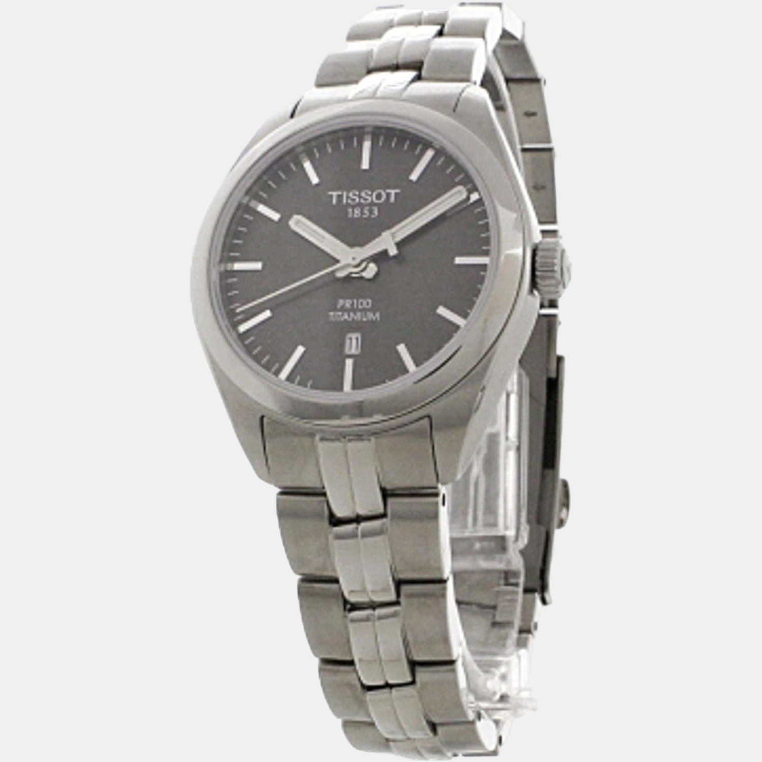 PR 100 Male Analog Stainless Steel Watch T1014104406100