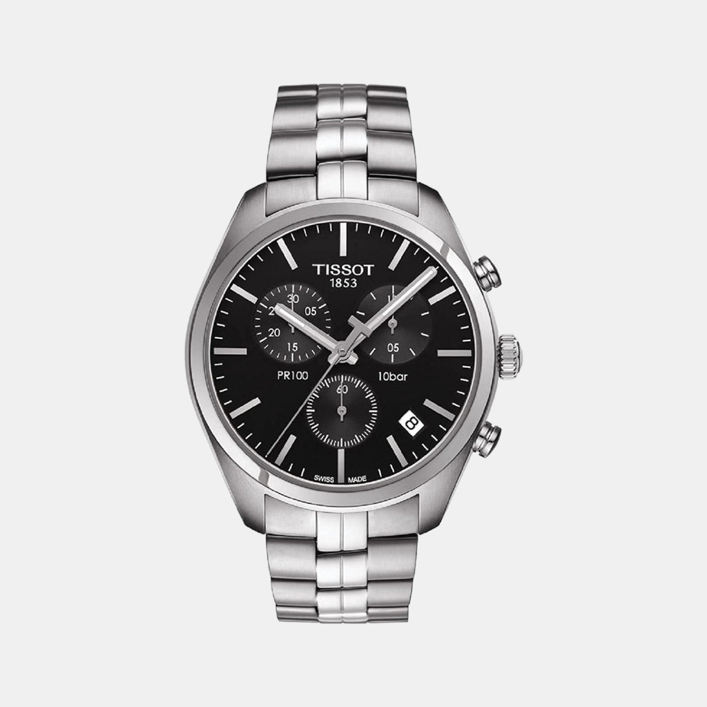 Tissot Round Black Analog watch