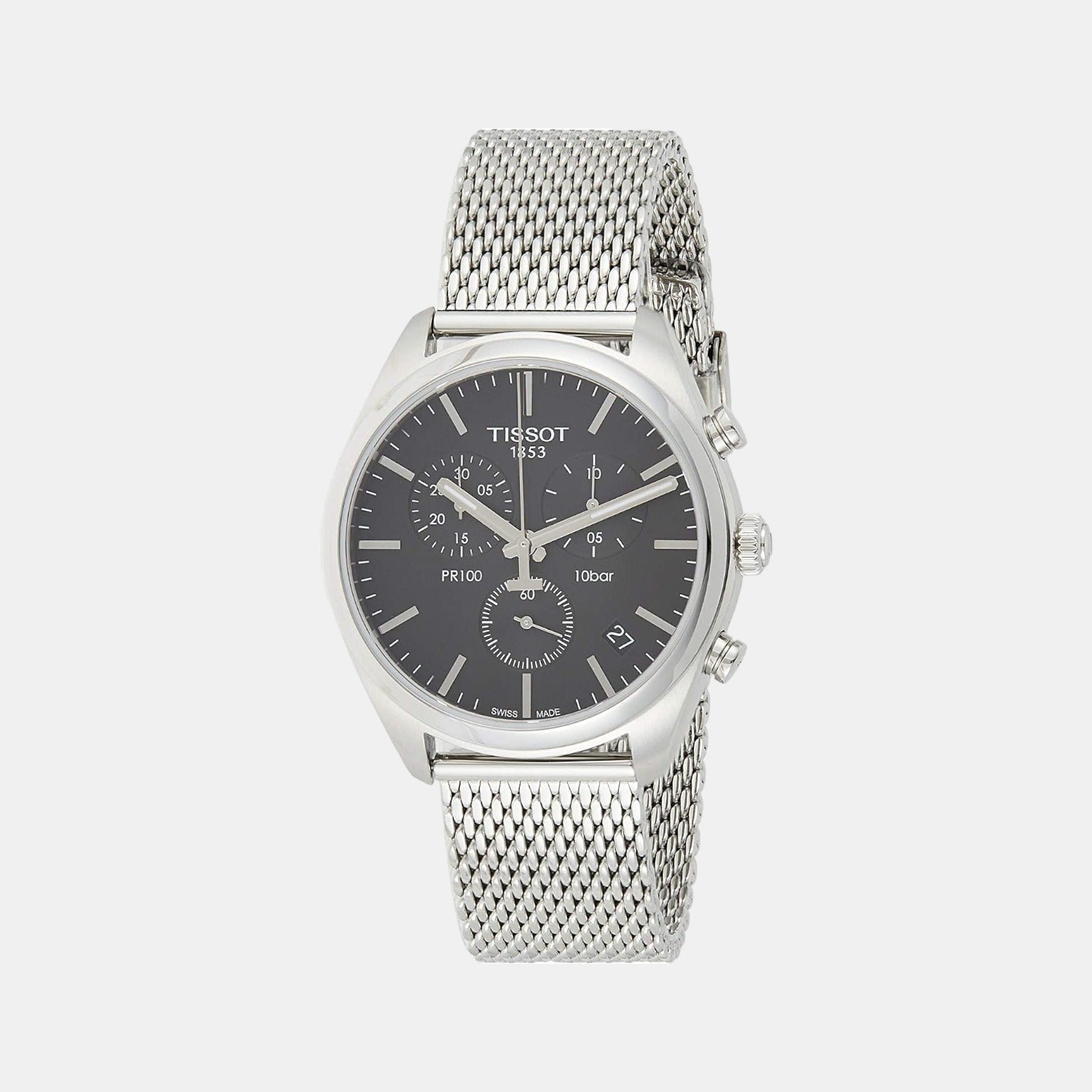 Tissot Tissot PR 100 Male Analog Stainless Steel Watch Tissot