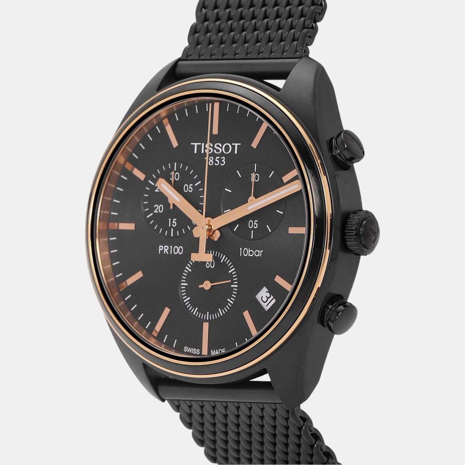 Tissot Tissot PR 100 Male Analog Stainless Steel Watch Tissot