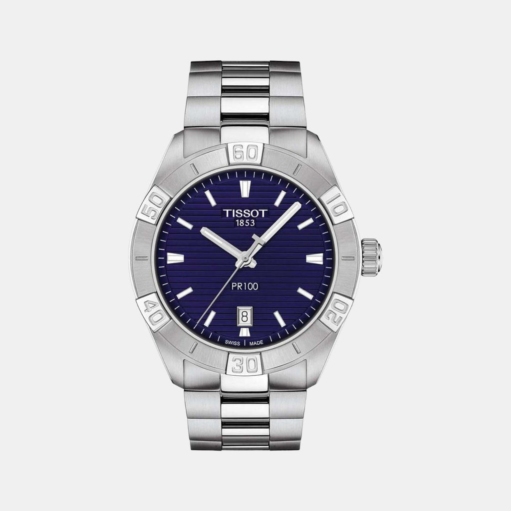 Tissot Round Blue Analog watch