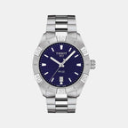 Tissot Round Blue Analog watch