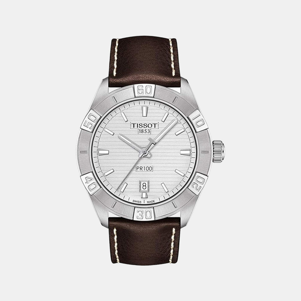 Tissot Round Silver Analog watch
