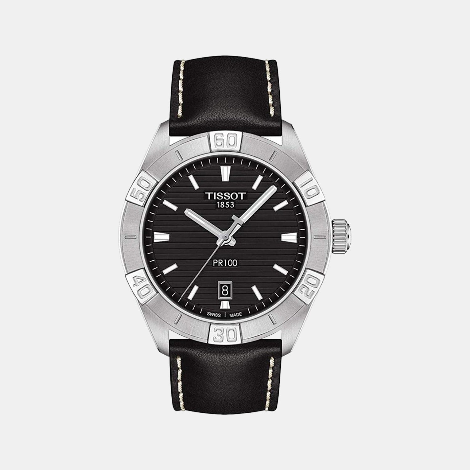Tissot Round Black Analog watch