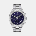 Tissot Round Blue Chronograph watch