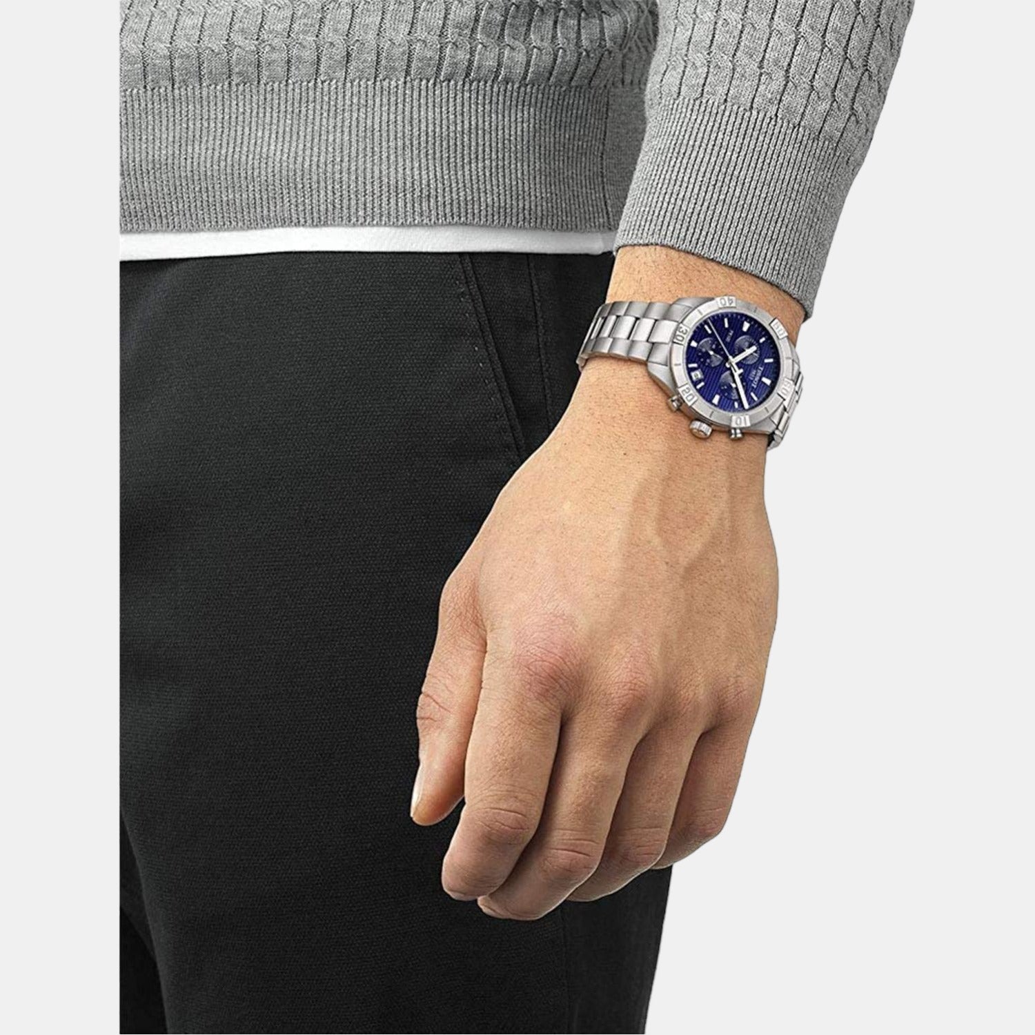 Tissot Stainless Steel Blue watch
