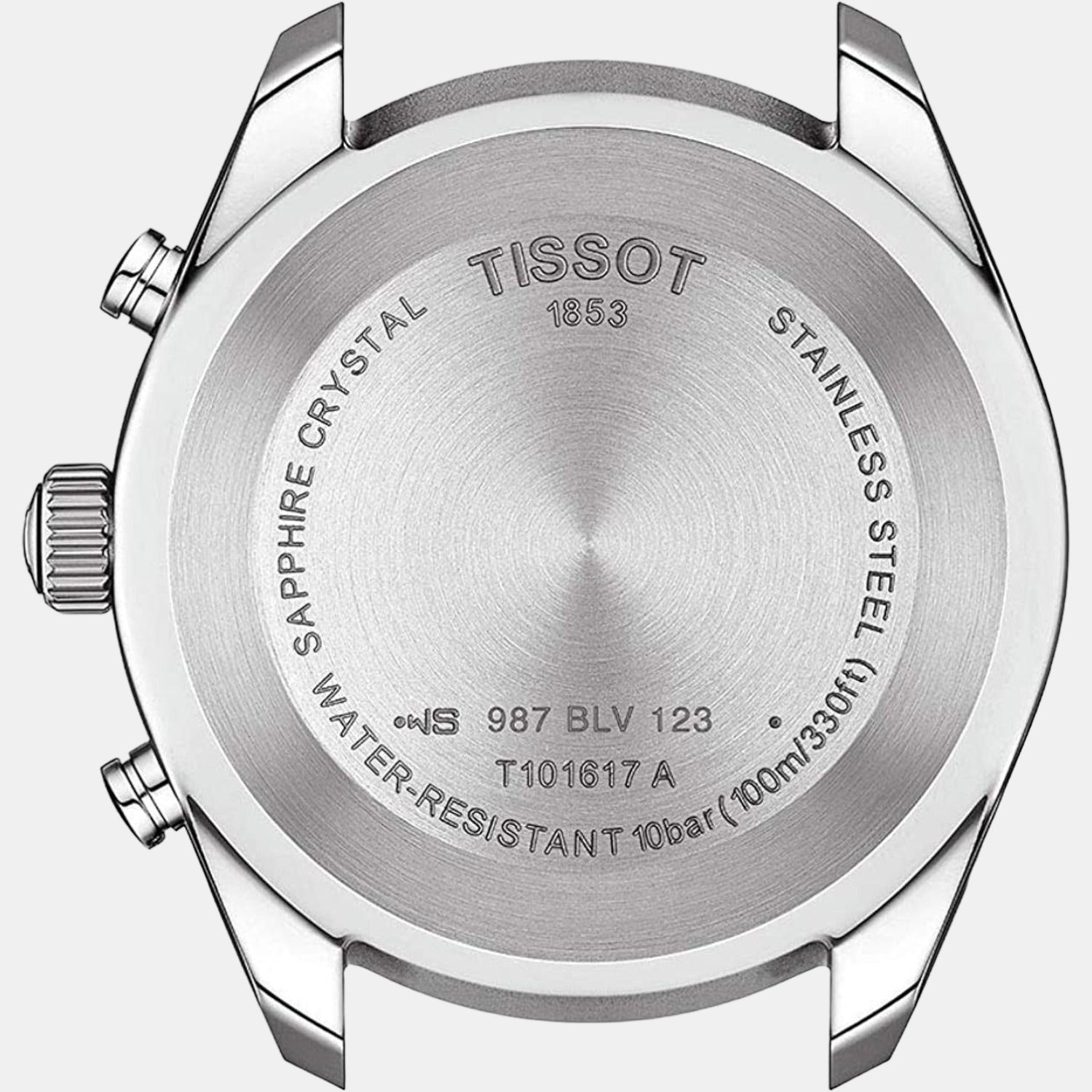 Tissot stainless steel online back 1853