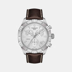 Tissot Round Silver Chronograph watch