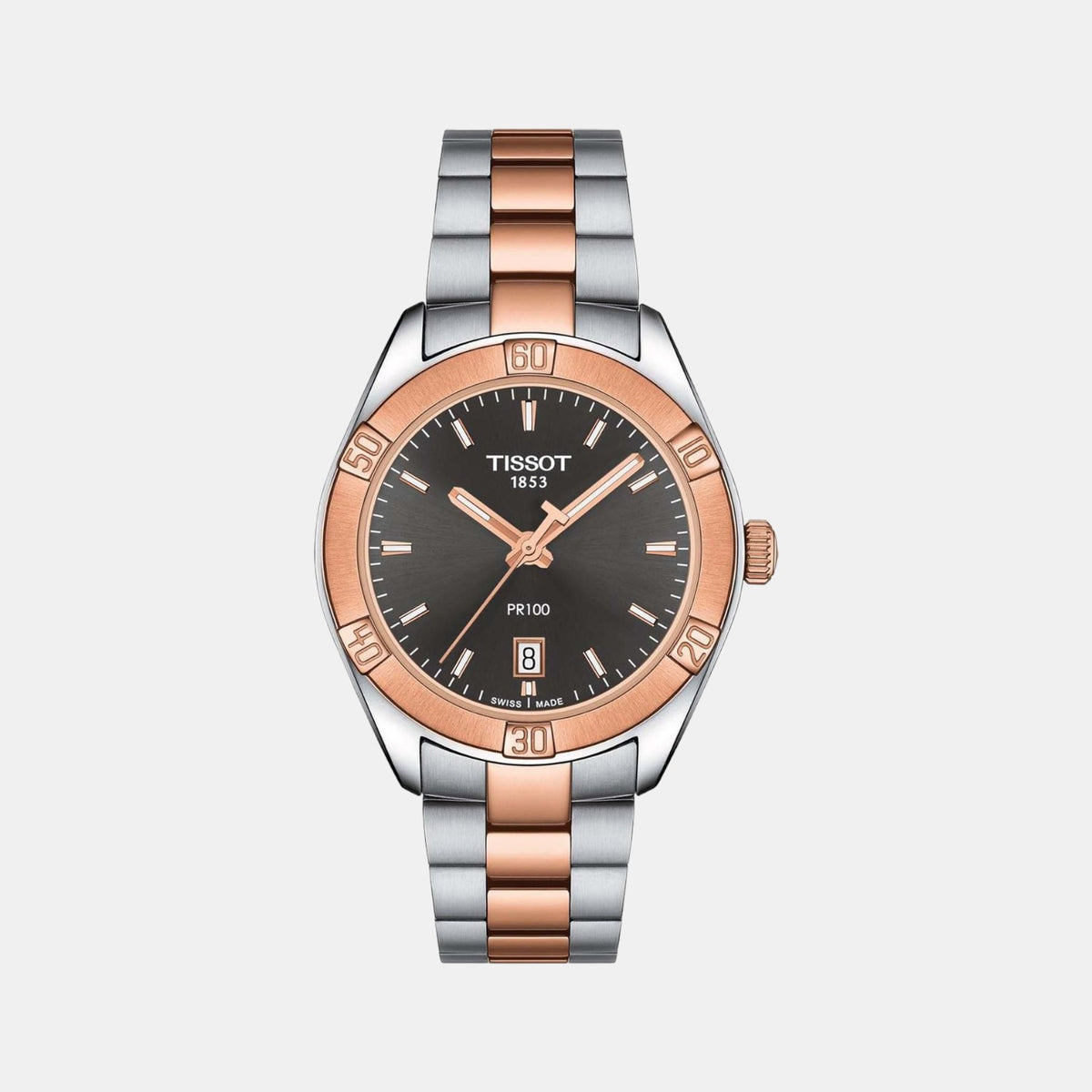 Tissot Round Black Analog watch