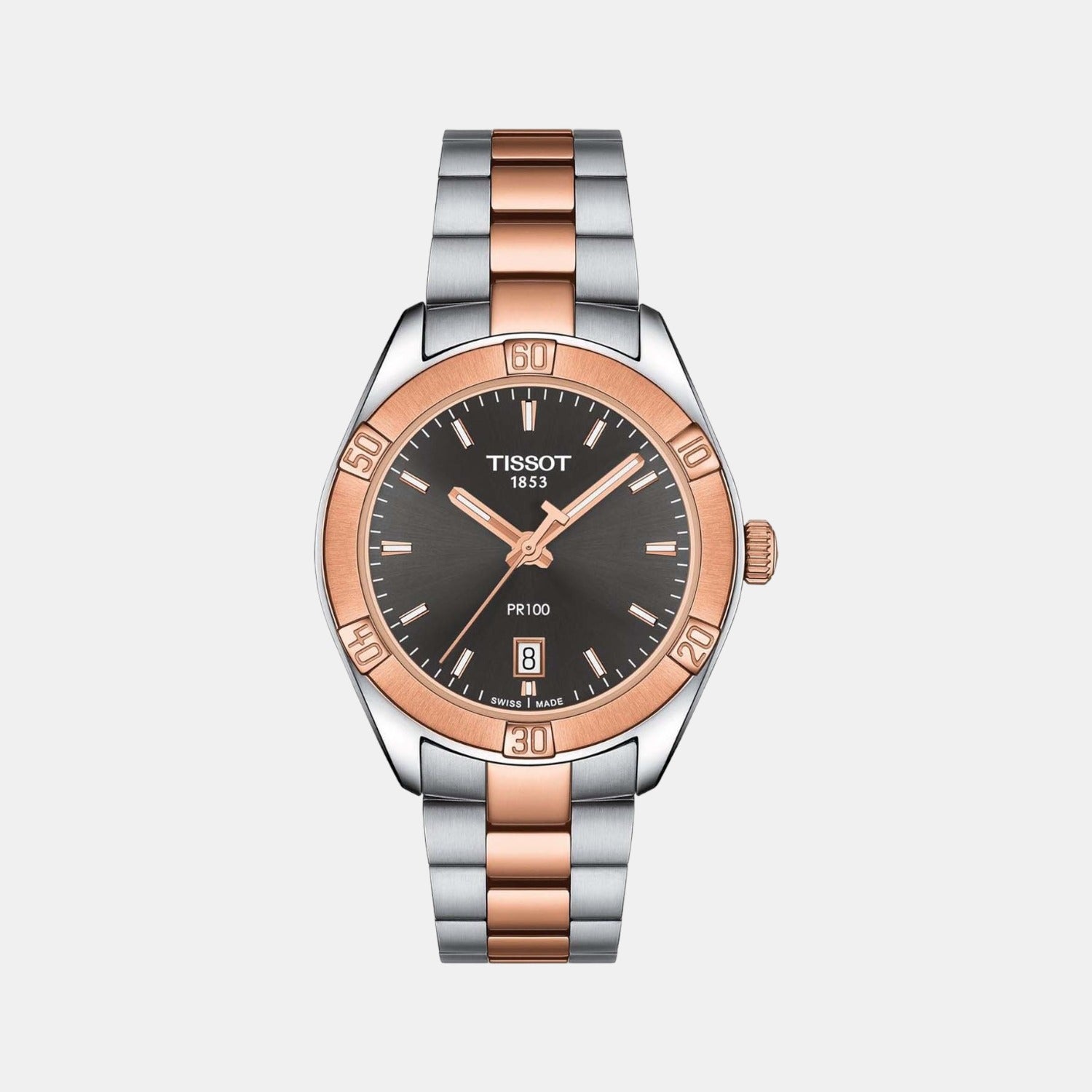 Tissot Round Black Analog watch