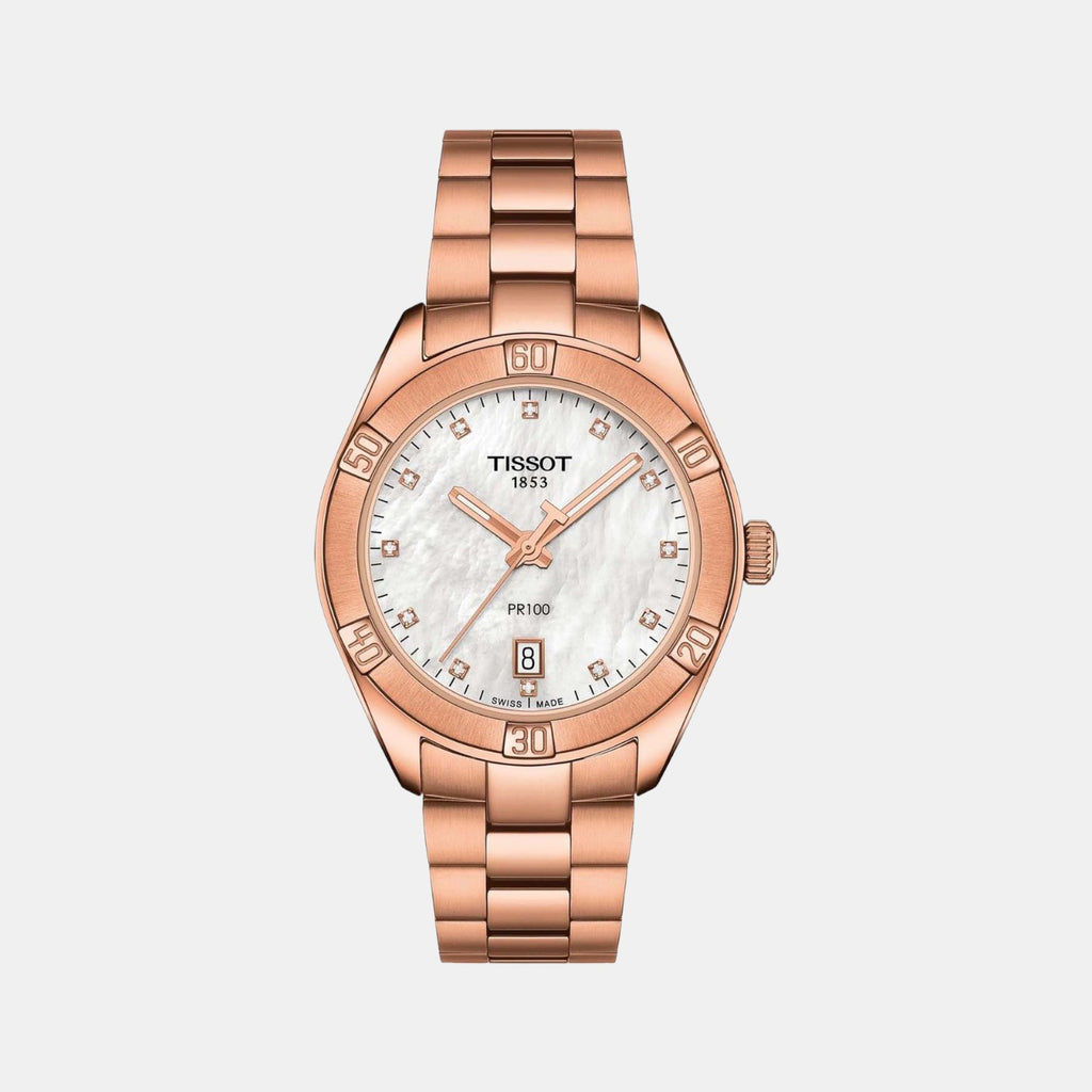 Tissot Round Mother Of Pearl Analog watch