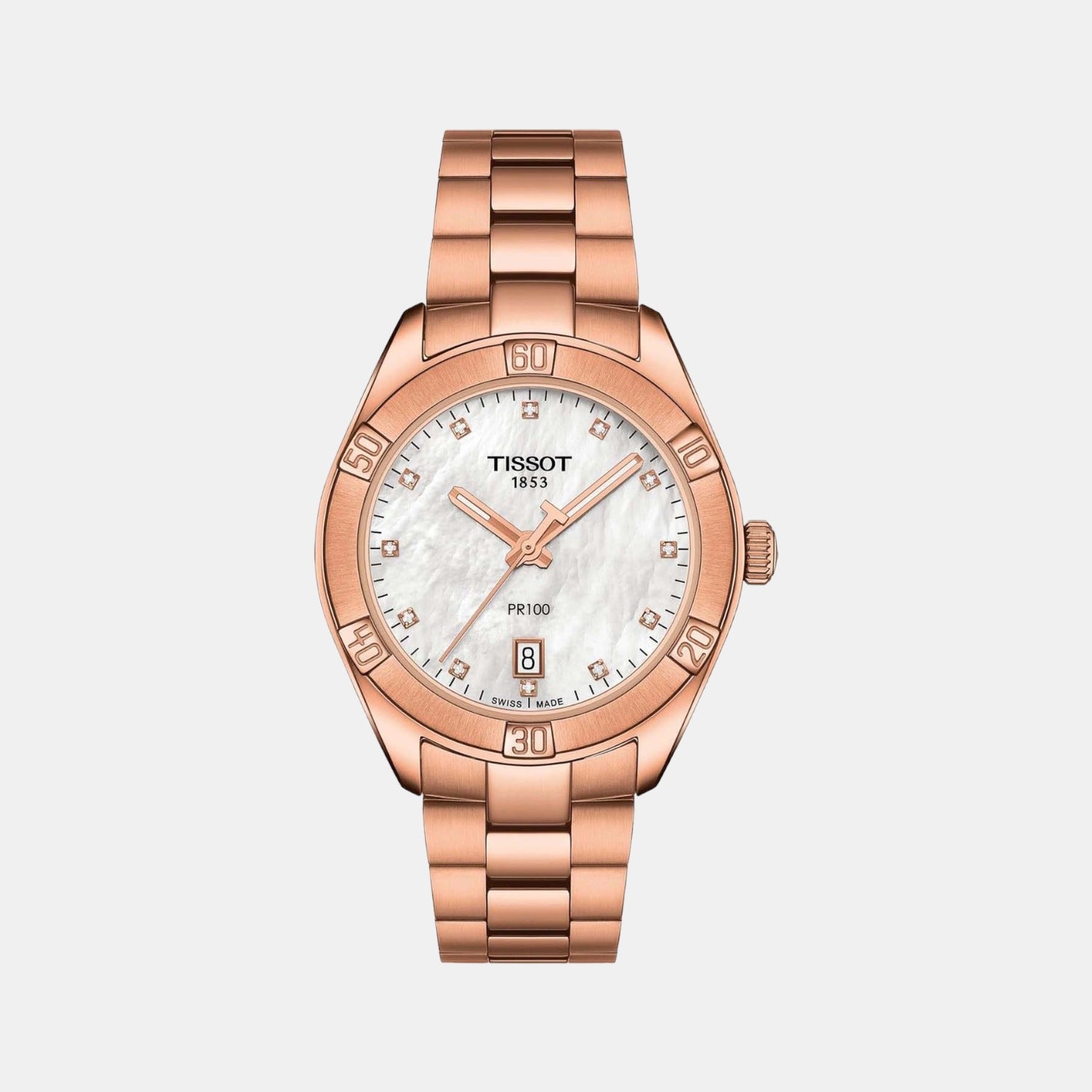 Tissot Round Mother Of Pearl Analog watch