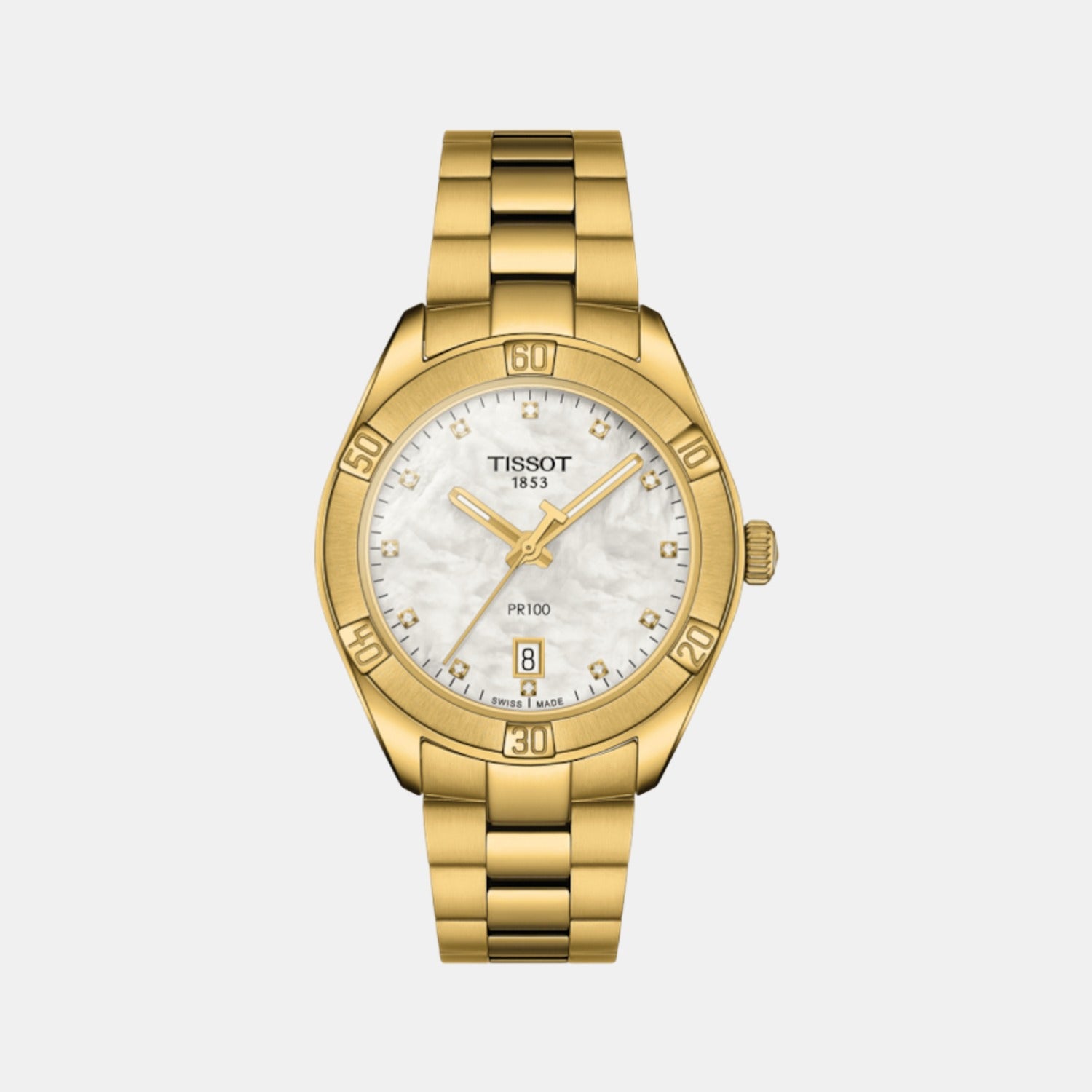 Tissot Round White Analog watch