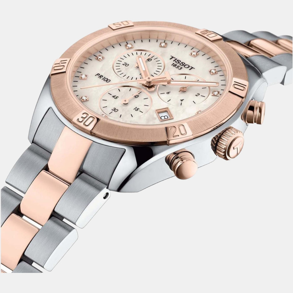 Tissot Women Round Mother Of Pearl watch