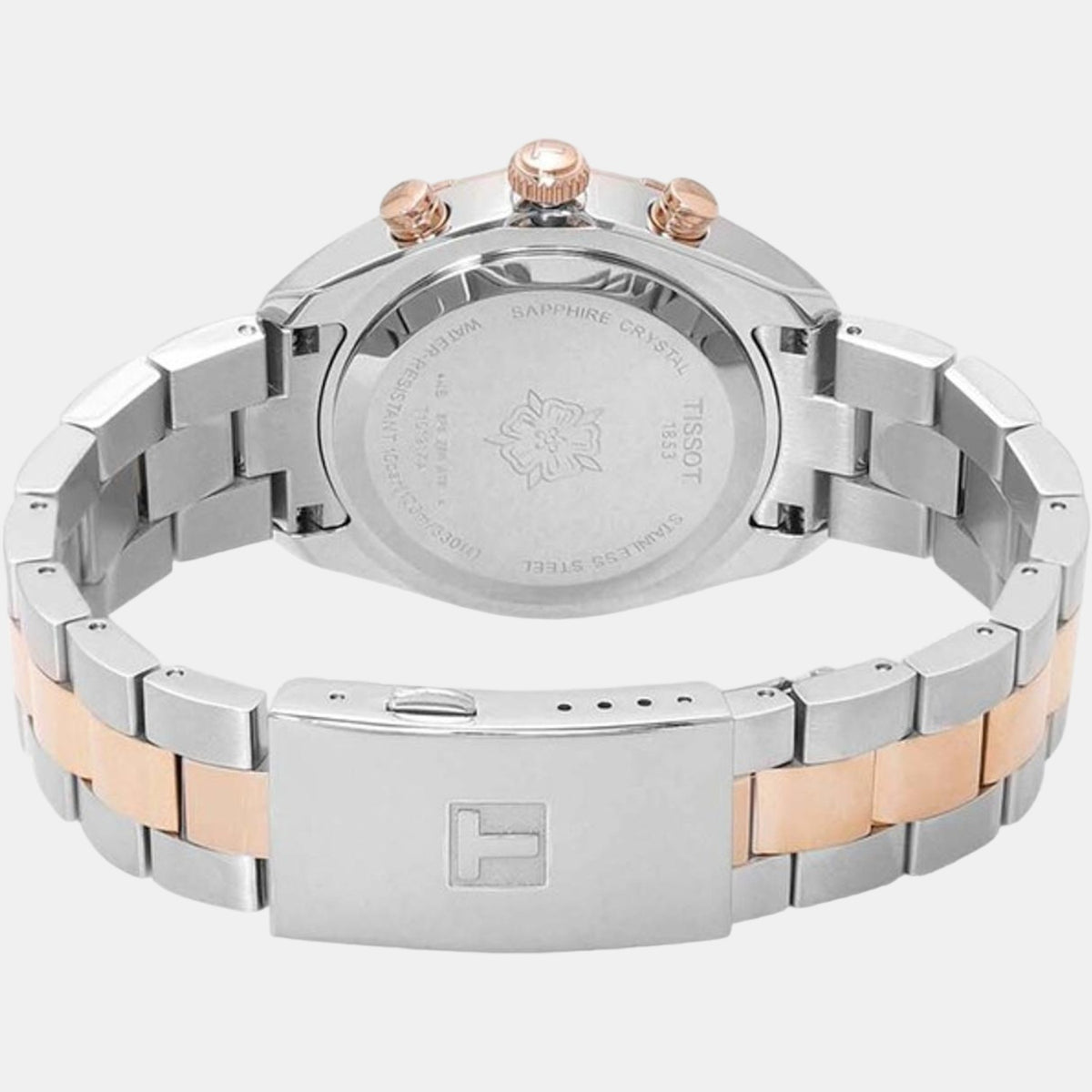 Tissot Women Round Pink Mother Of Pearl watch