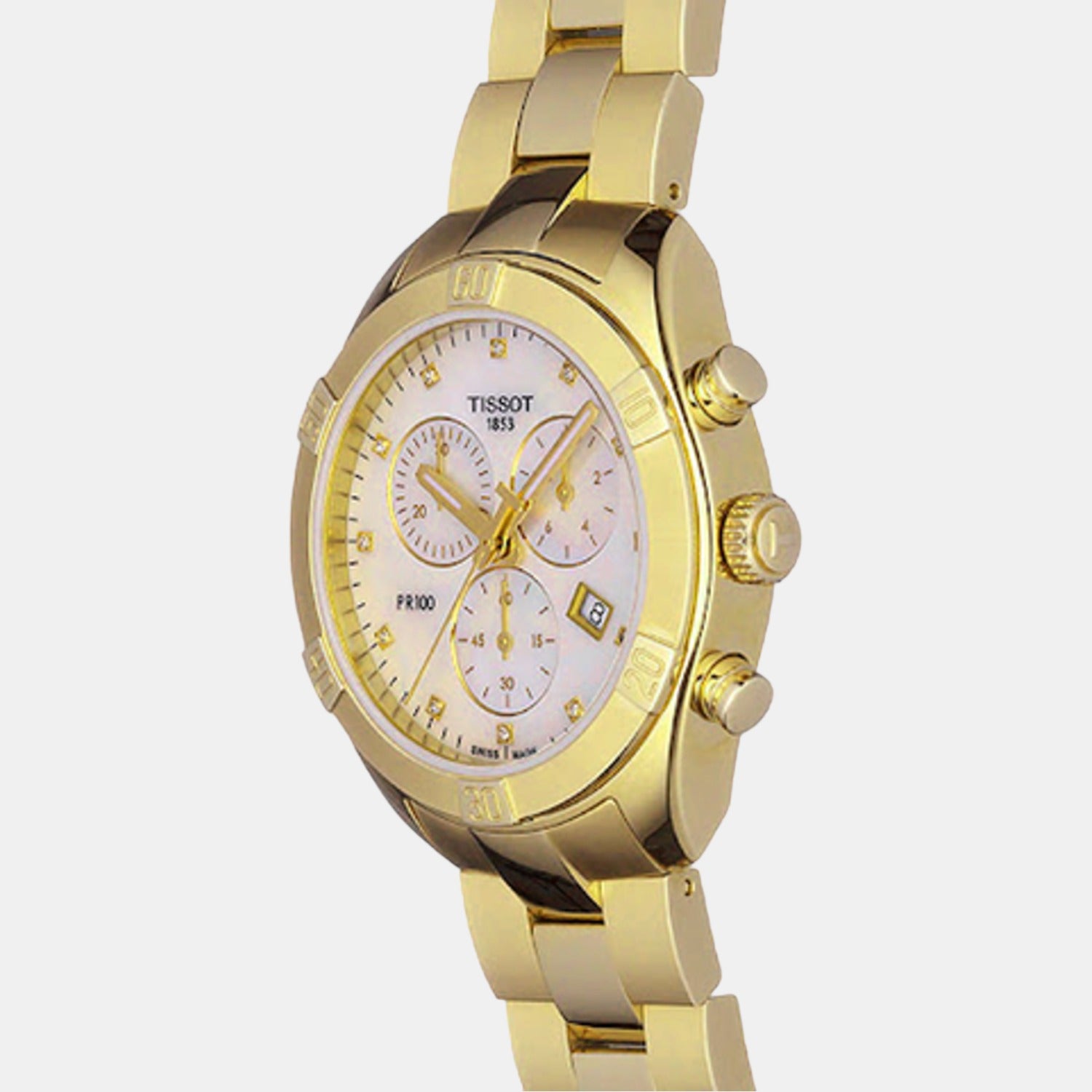 Tissot Women Round White watch