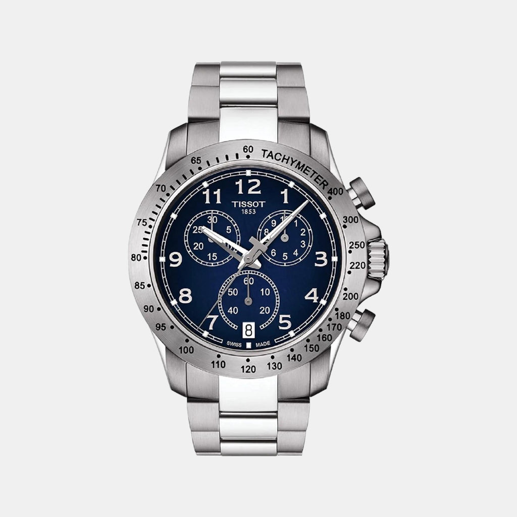 Tissot Round Blue Chronograph watch