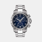 Tissot Round Blue Chronograph watch