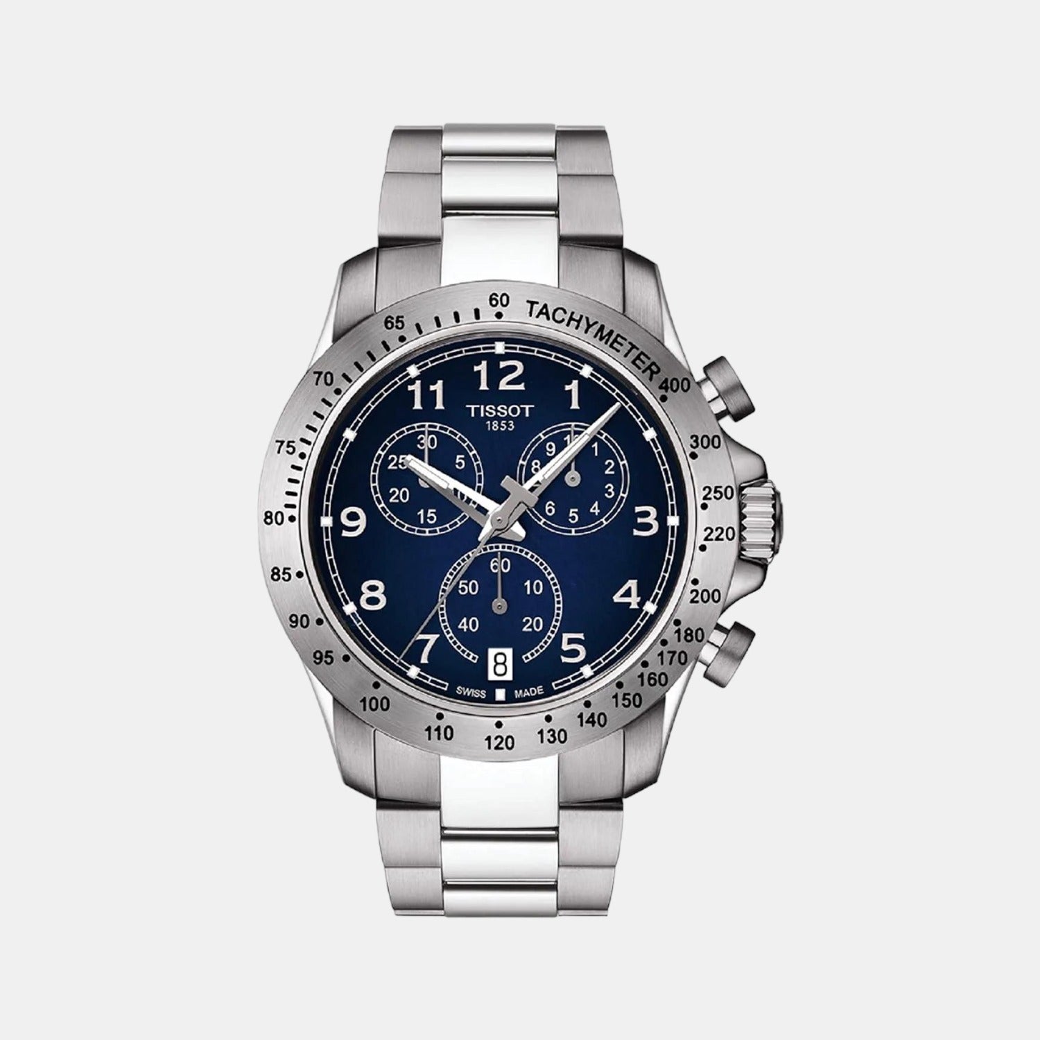 Tissot Round Blue Chronograph watch