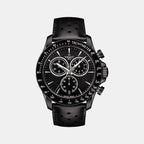 Tissot Round Black Chronograph watch
