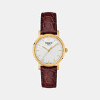 Tissot Round Gold Analog watch