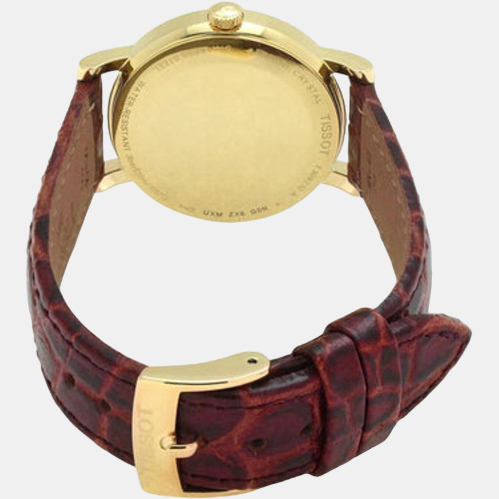 Tissot Women Round Gold watch