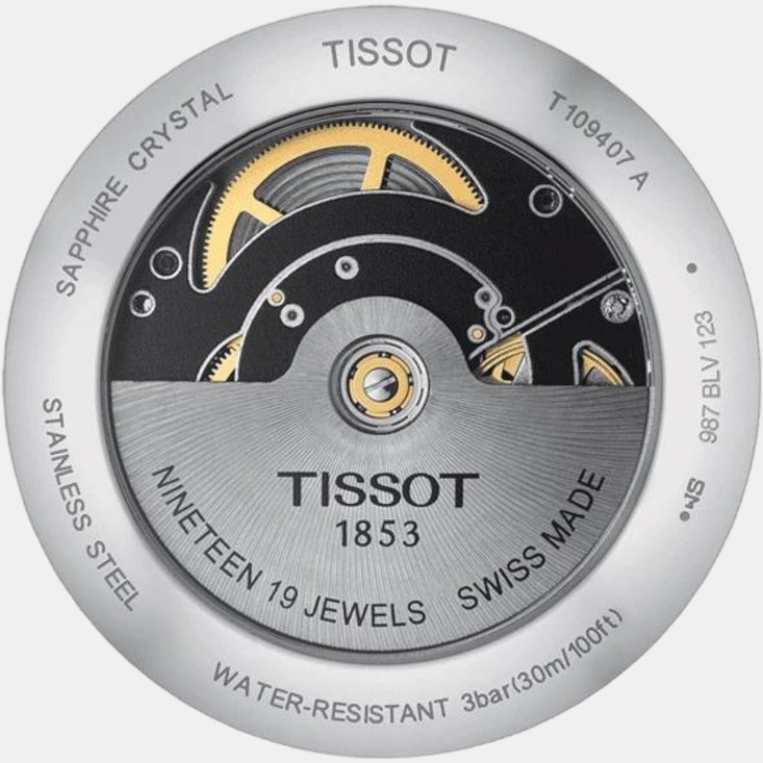 Tissot Men Round White watch
