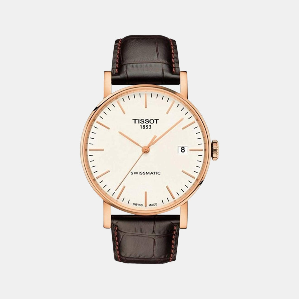 Tissot Round Rose Gold Analog watch