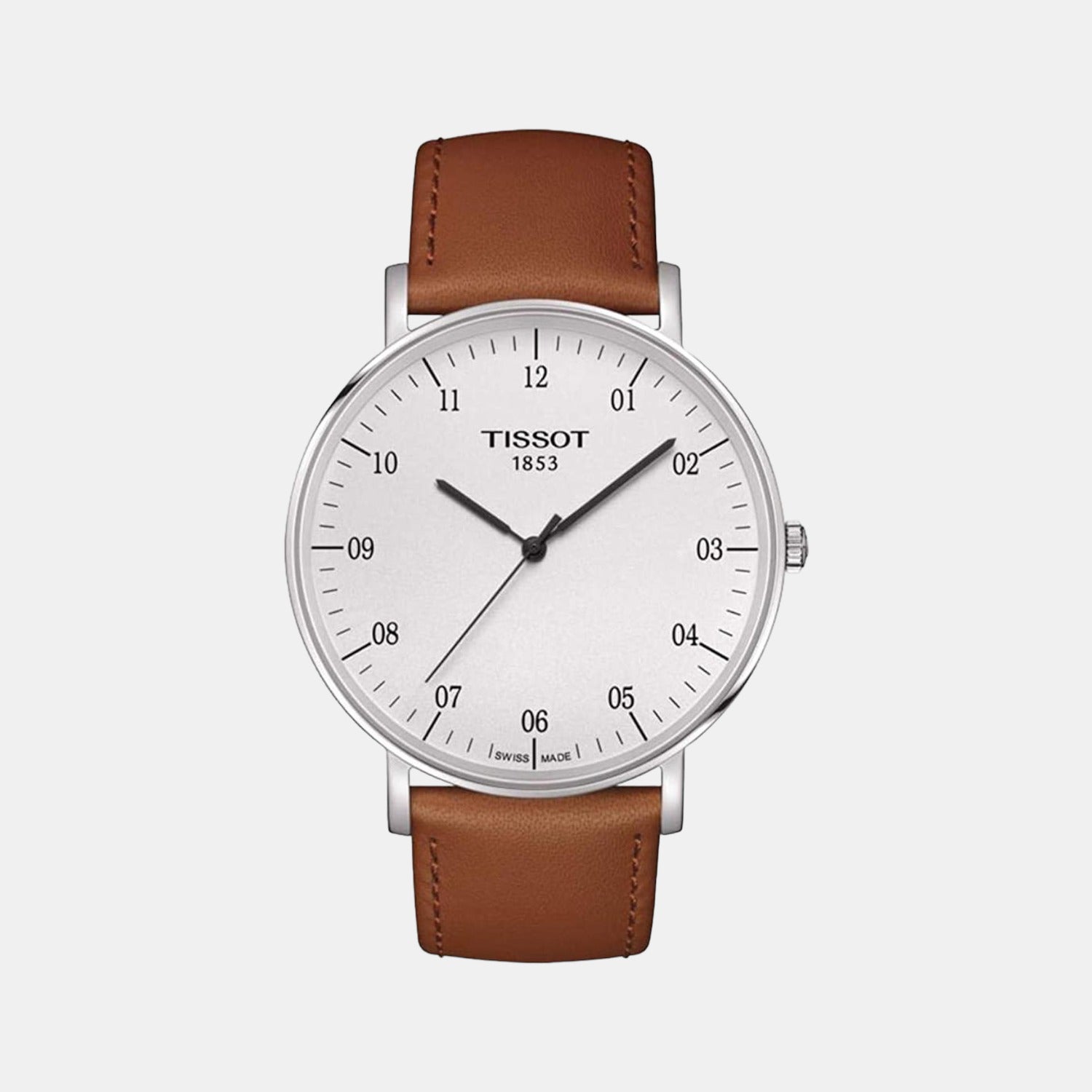 Tissot Tissot Everytime Male Analog Leather Watch Tissot Just